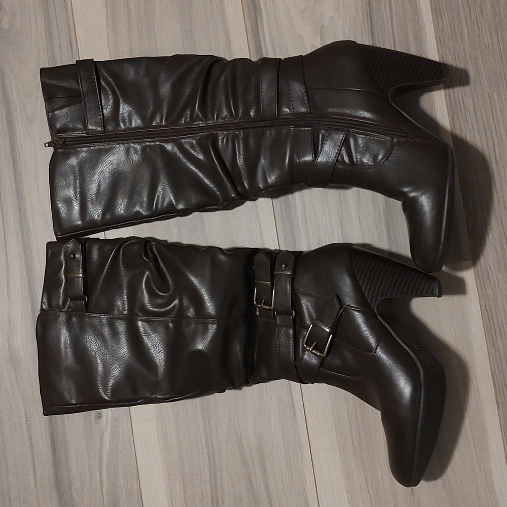 Jessica cline heeled boots